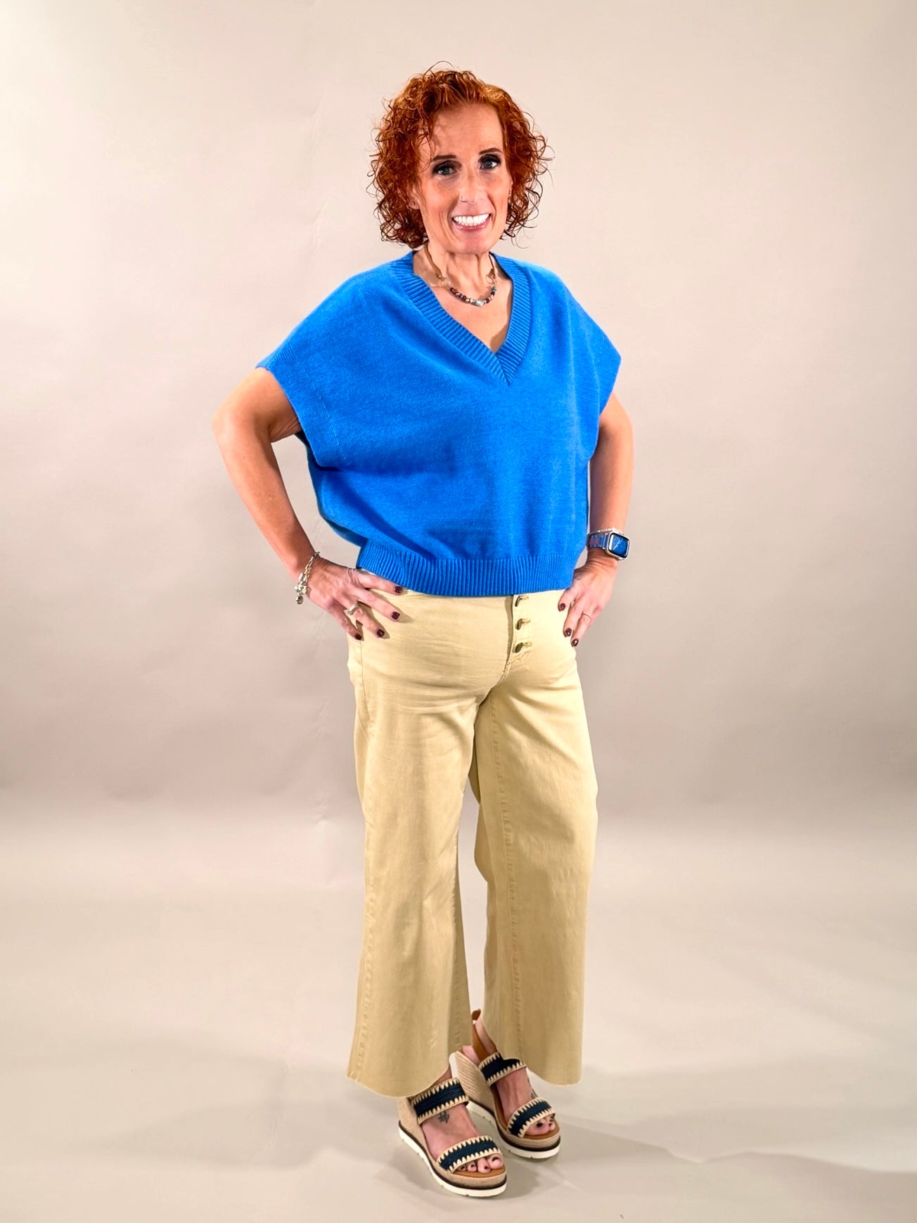 Effortless Knit Sweater Vest