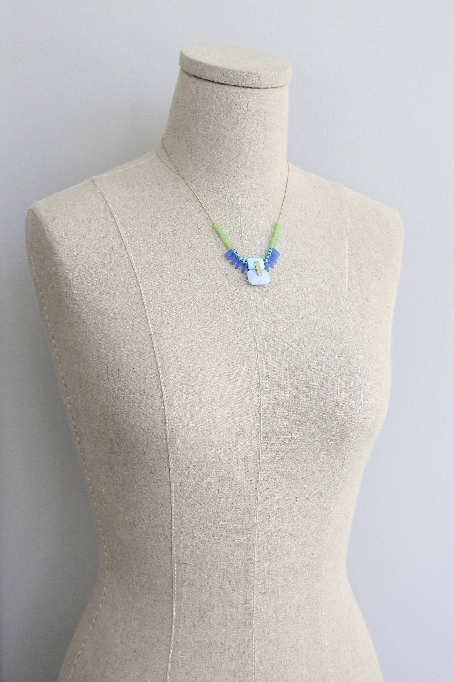 Vintage Glass Necklace