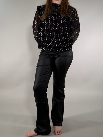 Sleek Coated High-Rise Denim | Dear John Fiona