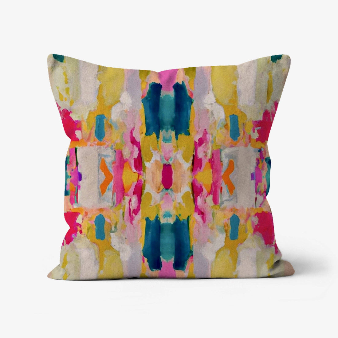 Eva Abstract Modern Art Boho Throw Pillow