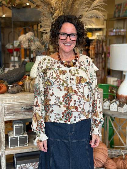 Tabby Tree of Life Blouse
