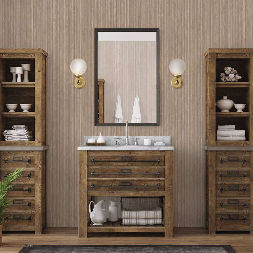 Grasscloth Neutral Peel and Stick Wallpaper, 28 sq. ft.