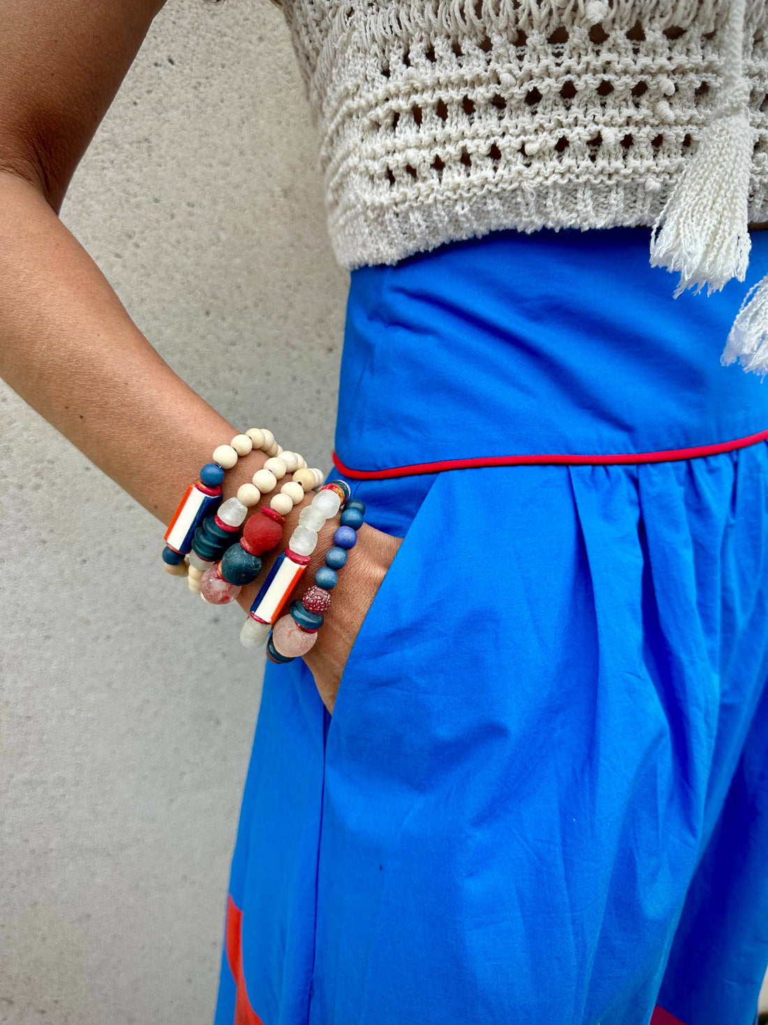 Trio Stack Bracelet Set | Americana