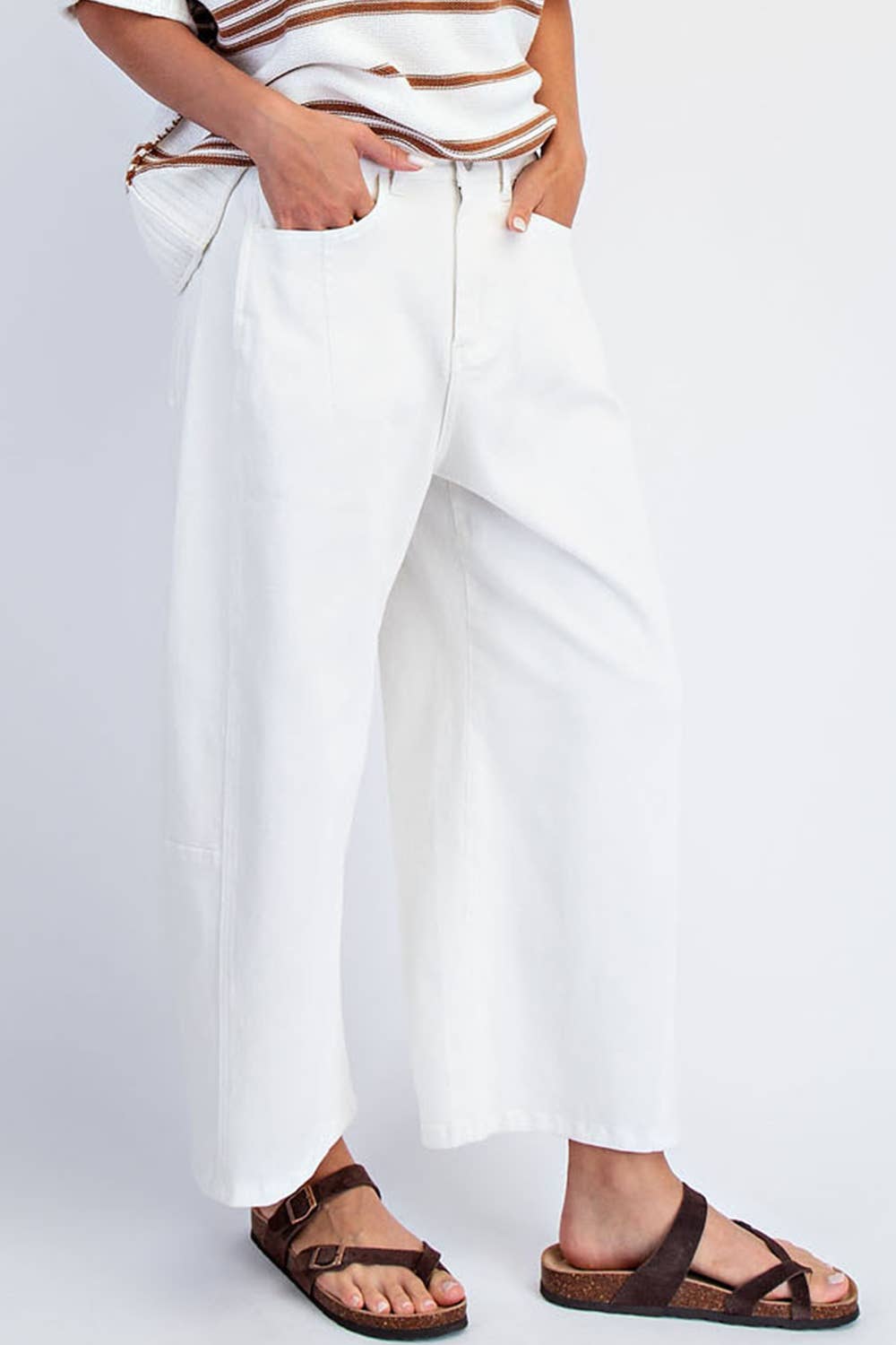 Barrel Cotton Twill Jean