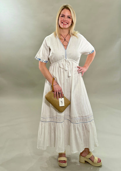 Artisan Woven Maxi Dress