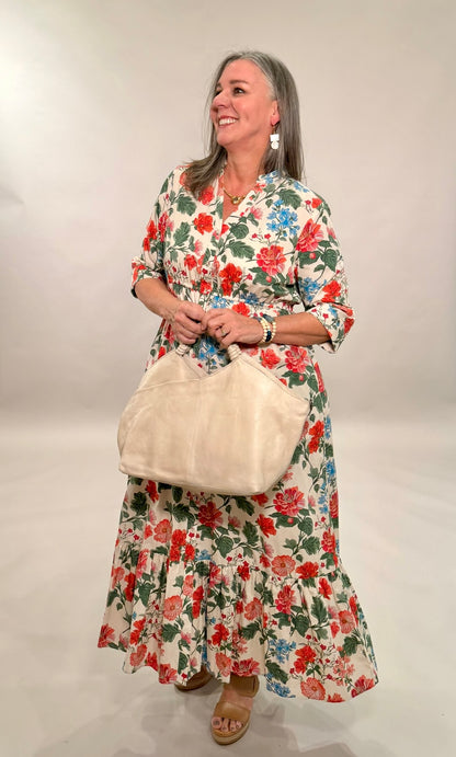 Botanical Bliss Tiered Maxi