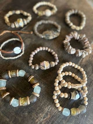 Single Stack Bracelet | Earth