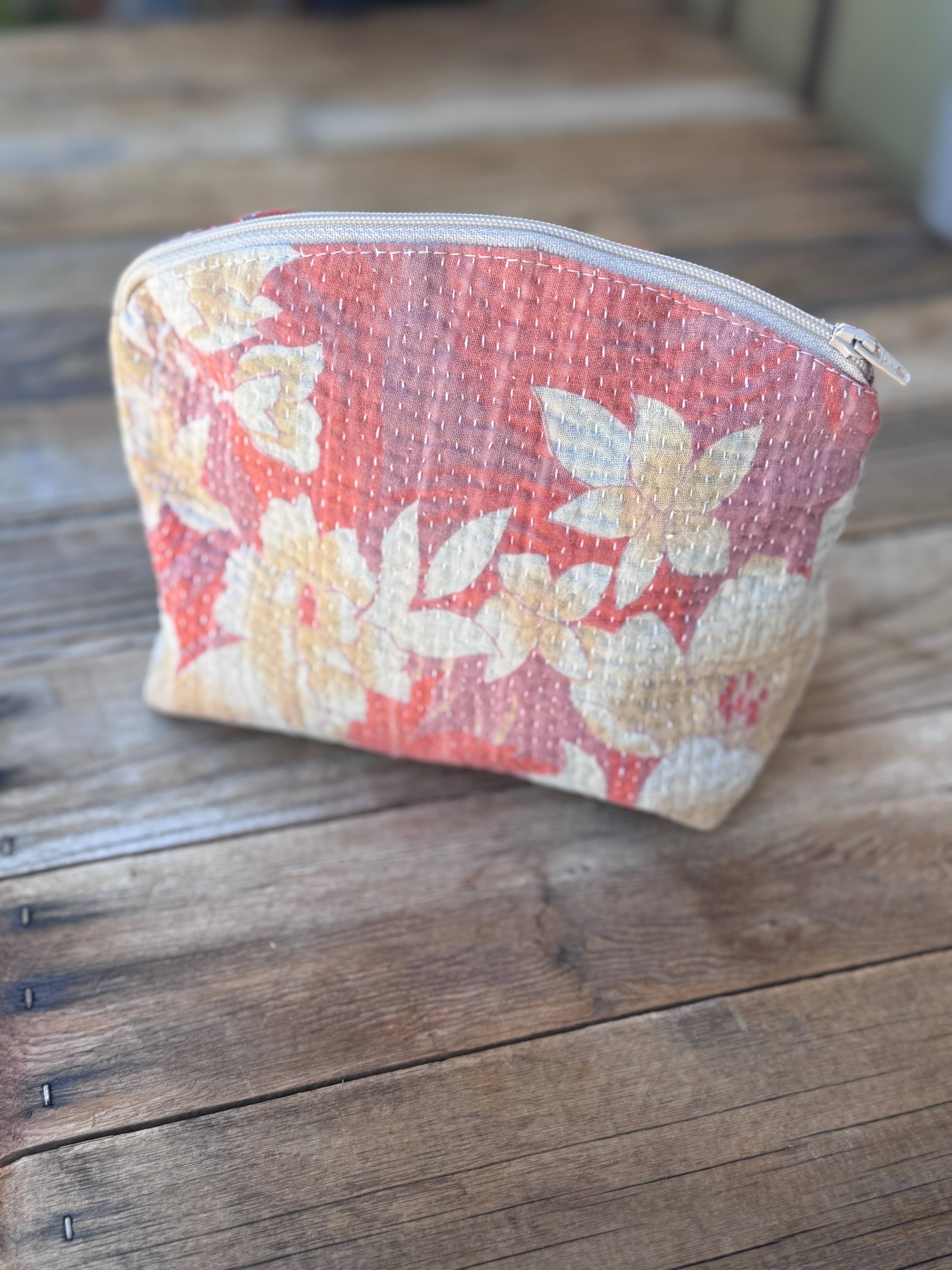 The Retreat Makeup Zip Travel Bag   