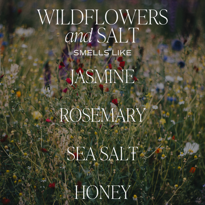 Wildflowers &amp; Salt Hanging Air Freshener