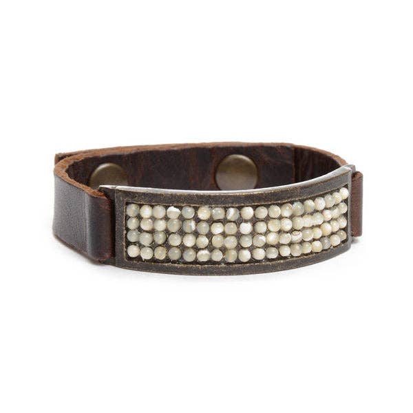 Id Leather Bracelet