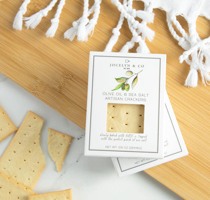 Mini Olive Oil &amp; Sea Salt Crackers