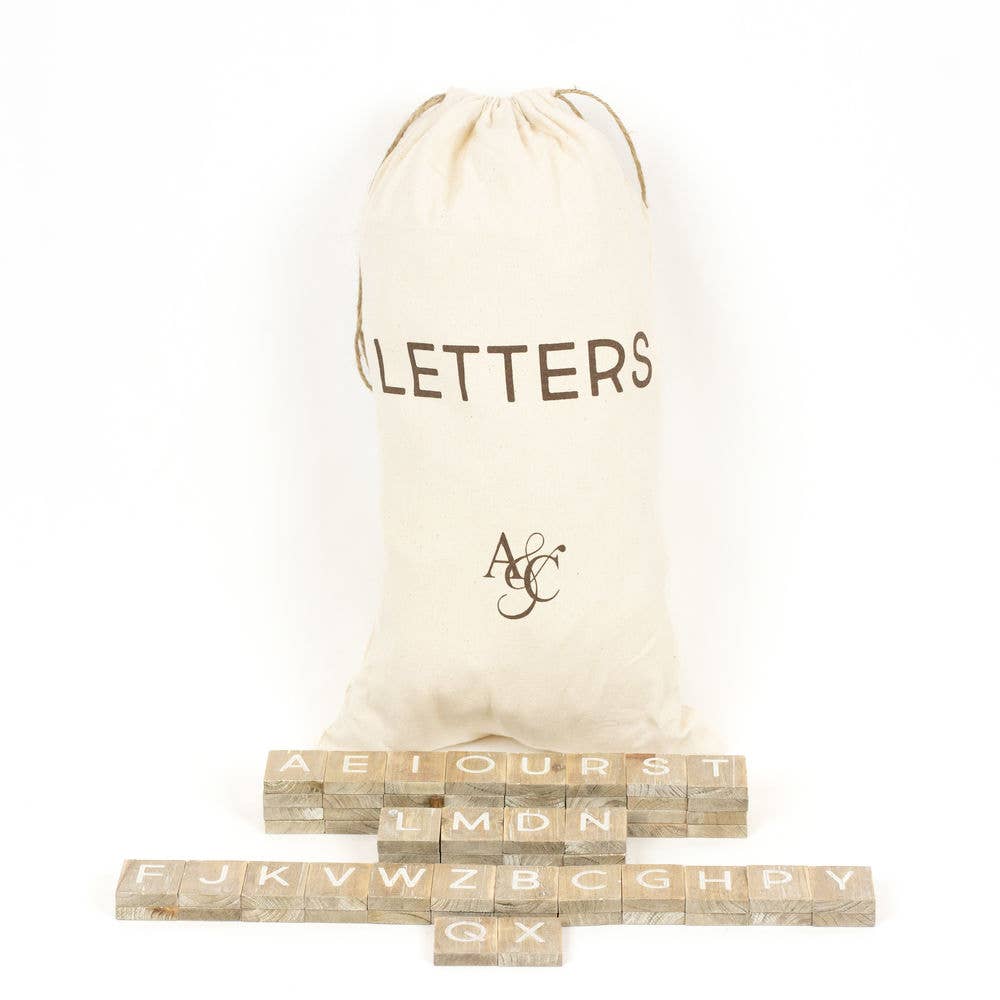 70 pcs bag of letters