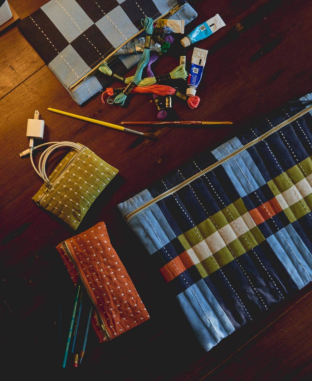 Cross-Stitch Pencil Case