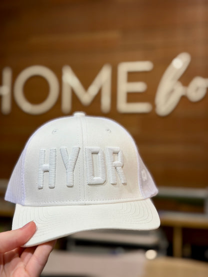 "HYDR" Baseball Hat with Mesh Back