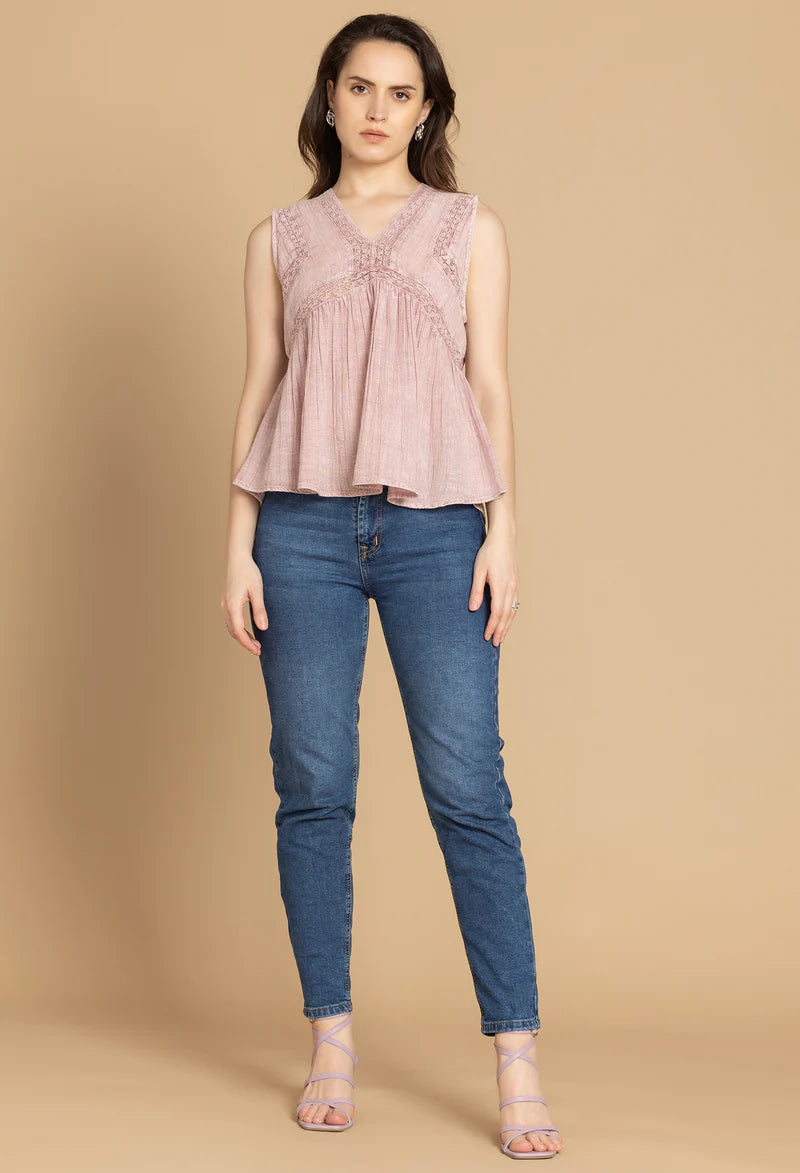 Blush Breeze Top