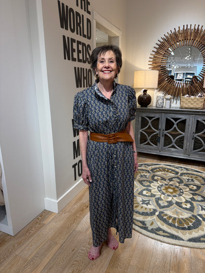 Midnight Floral Dress