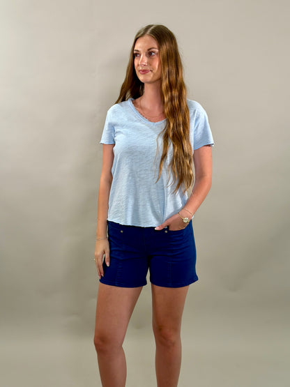 Breezy Slub Cotton Tee