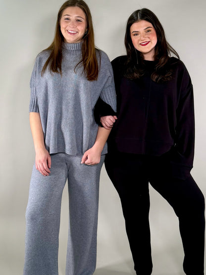 Butter Rib Knit Snuggly Pullover