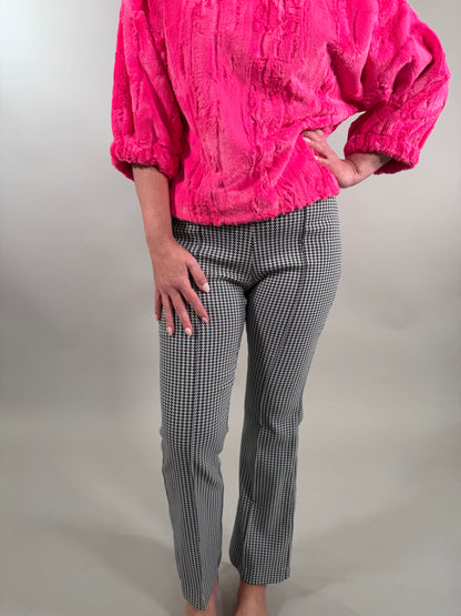 Polished Cropped Flare Pull-On Pant