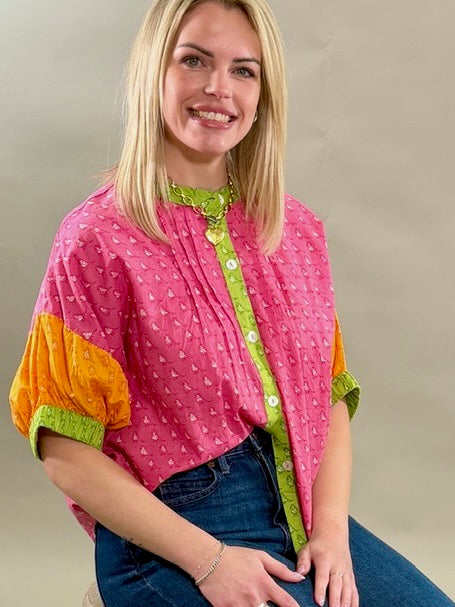 Ivy Jane Colorful Little Birdie Top