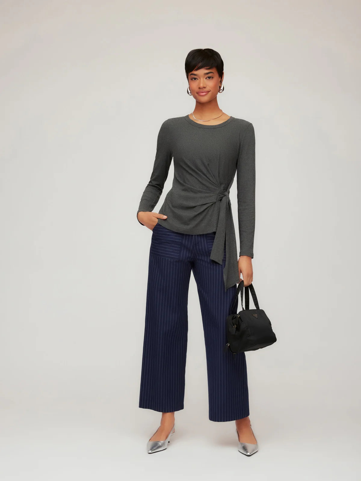 Fifteen Twenty Addy Side Knot Top