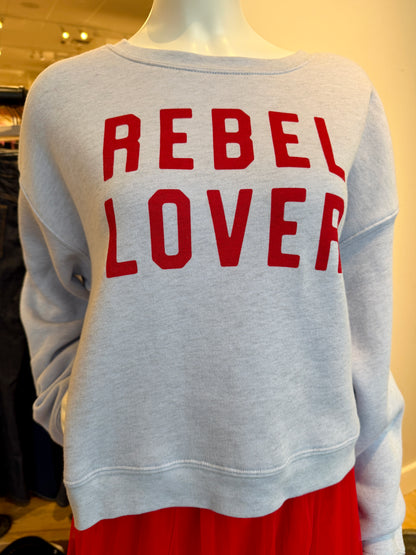 Rebel Lover Cropped Crewneck
