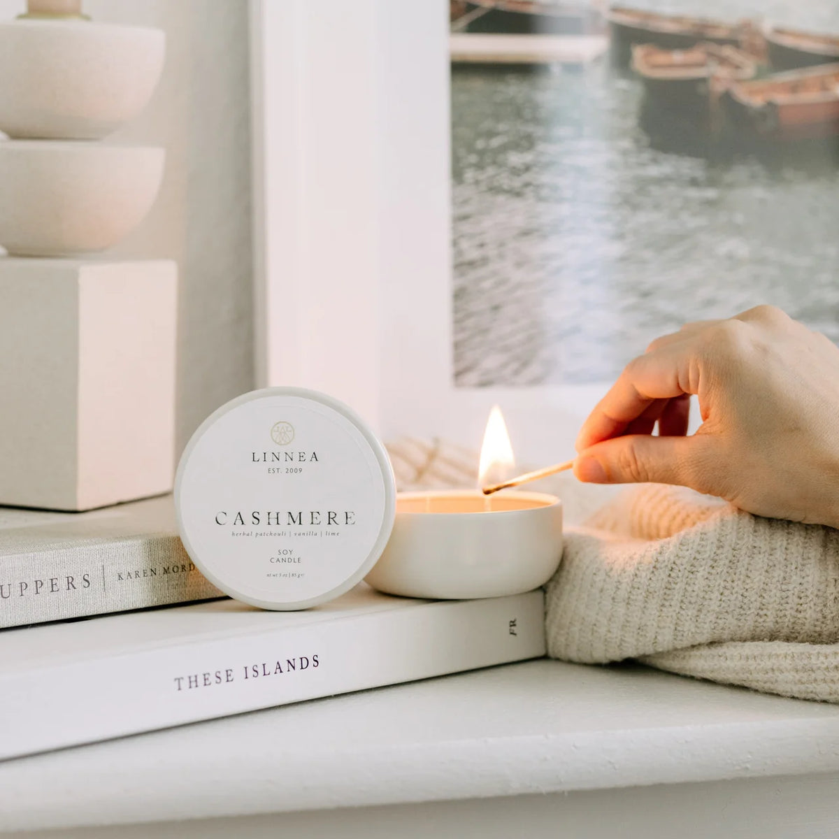 Cashmere Petite 2-wick Candle