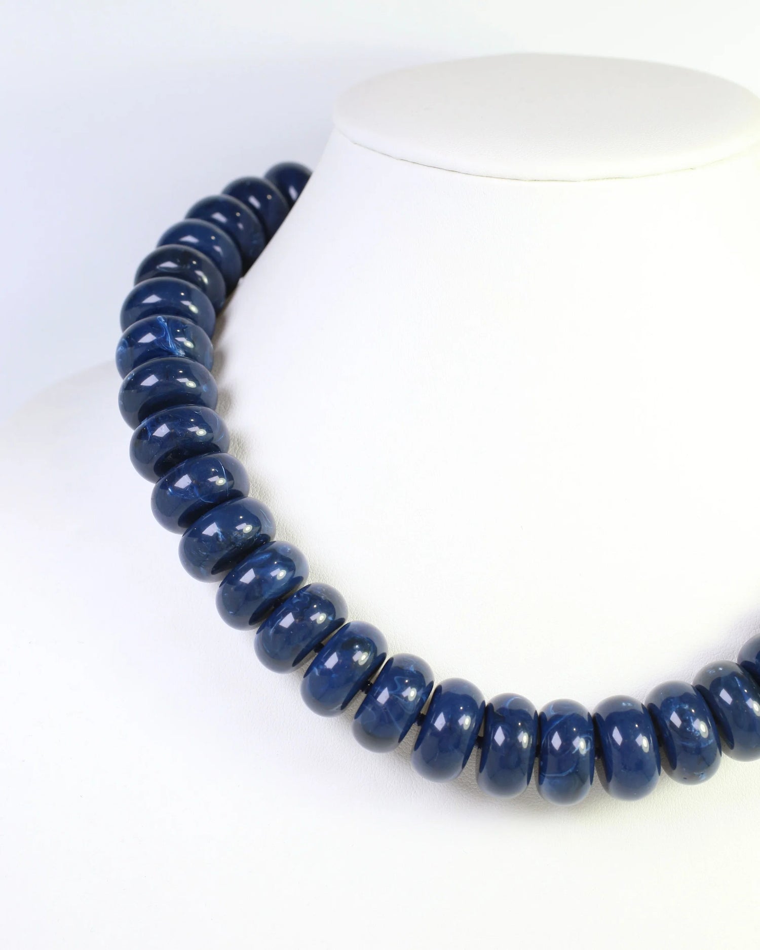 Pipestone Marble Beaded Necklace