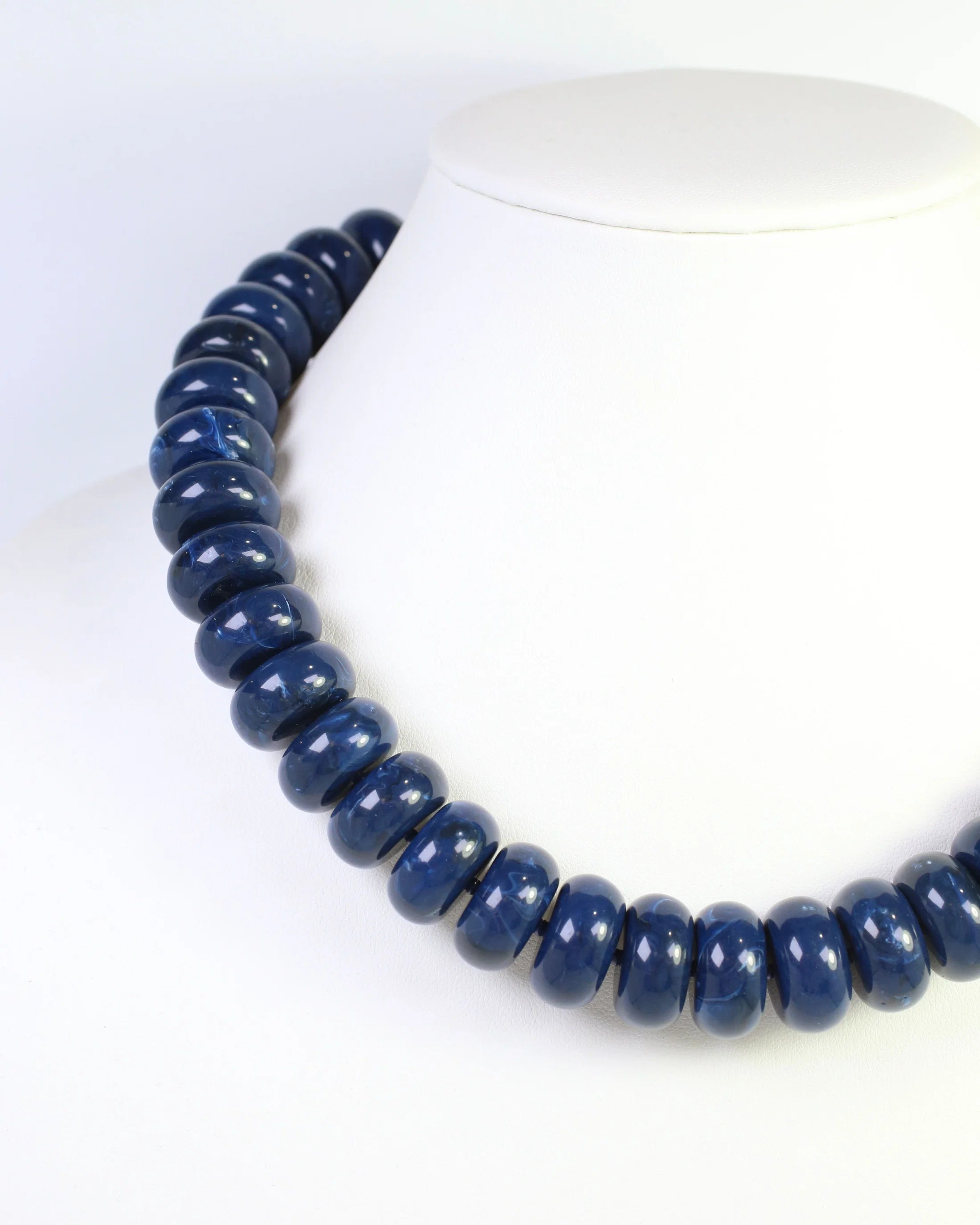 Pipestone Marble Beaded Necklace