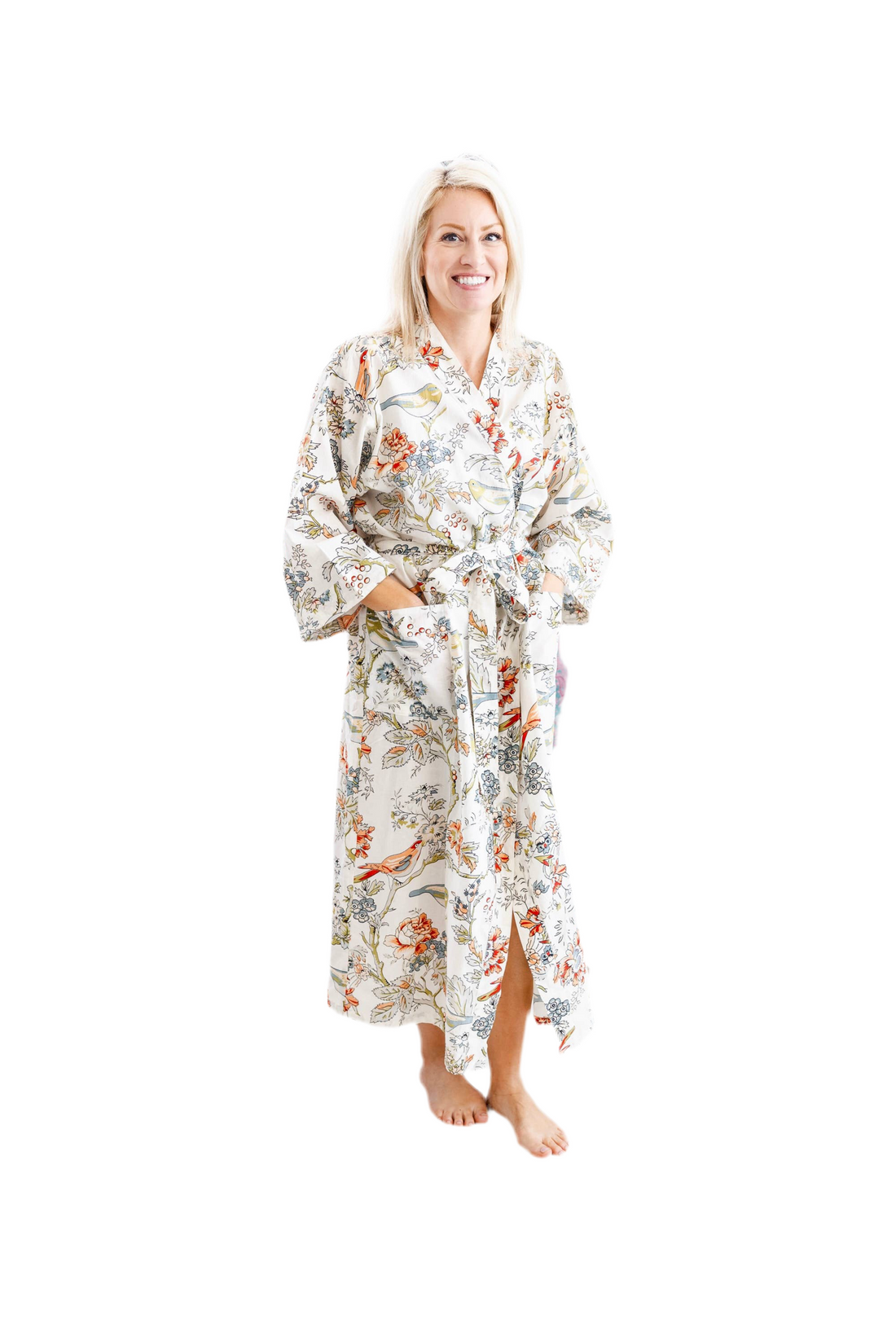 Birds of Paradise Full-Length Robe