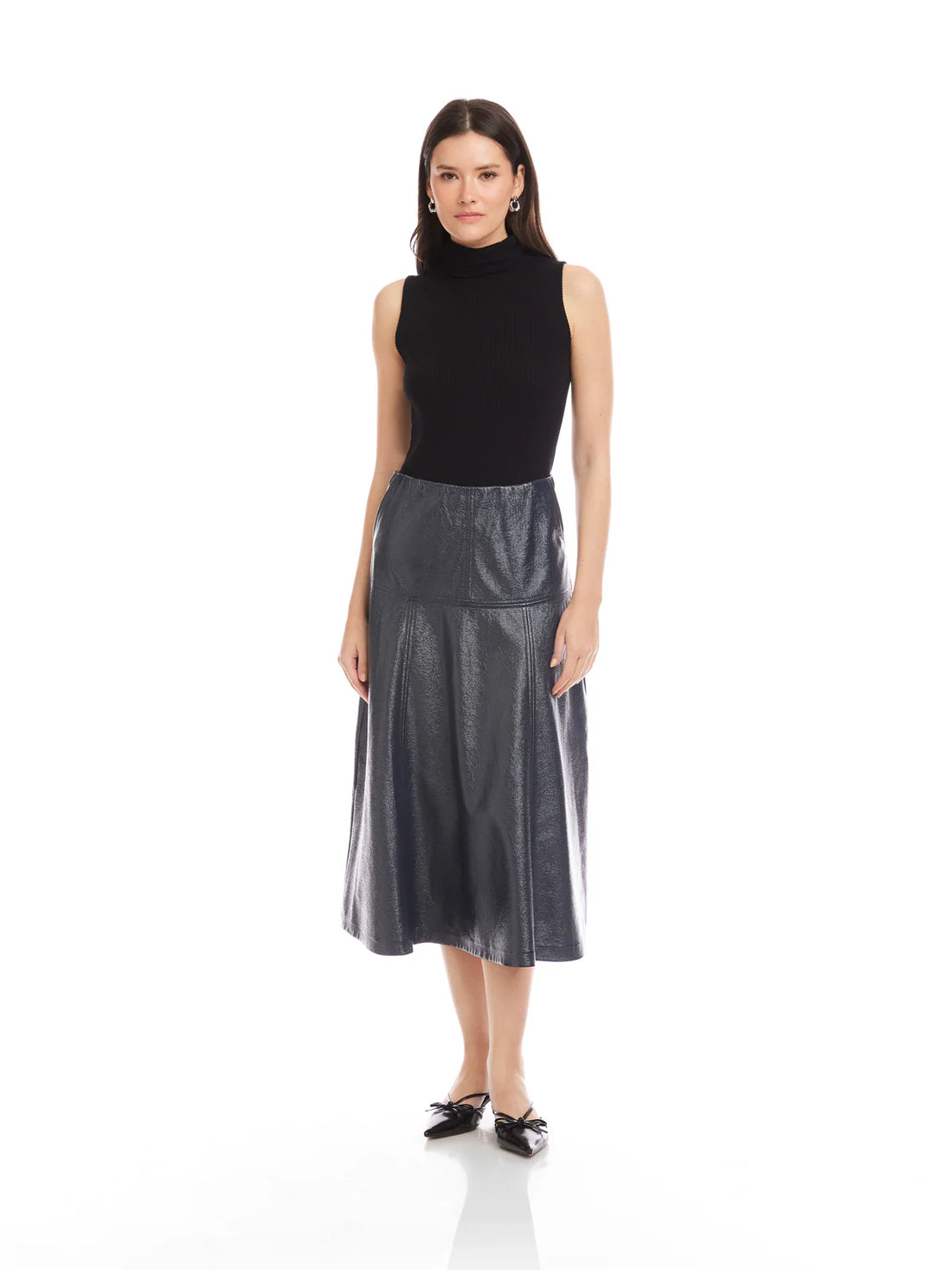 Bronwyn Faux Leather Skirt