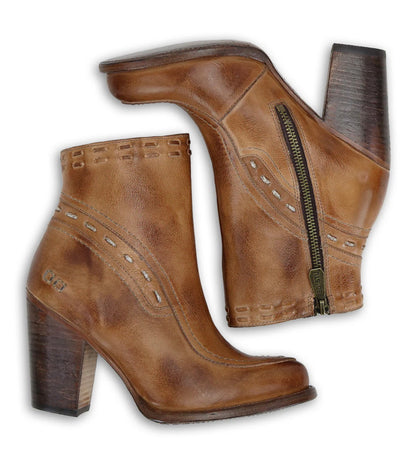 BedStu Yuno Tan Rustic Boots