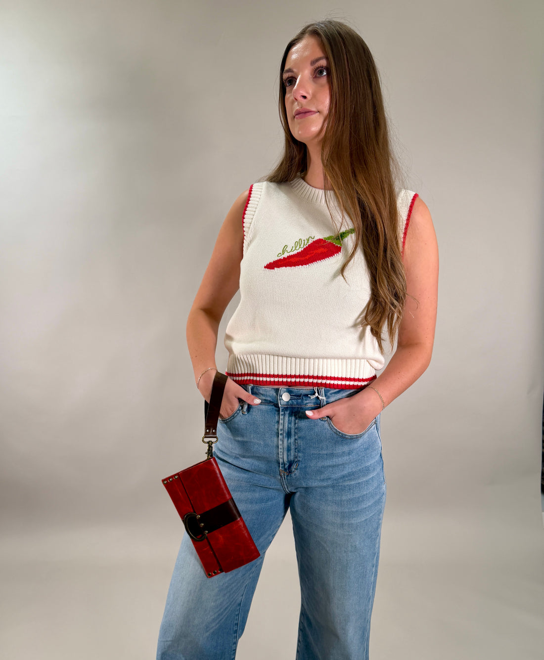 Pepper Sleeveless Sweater