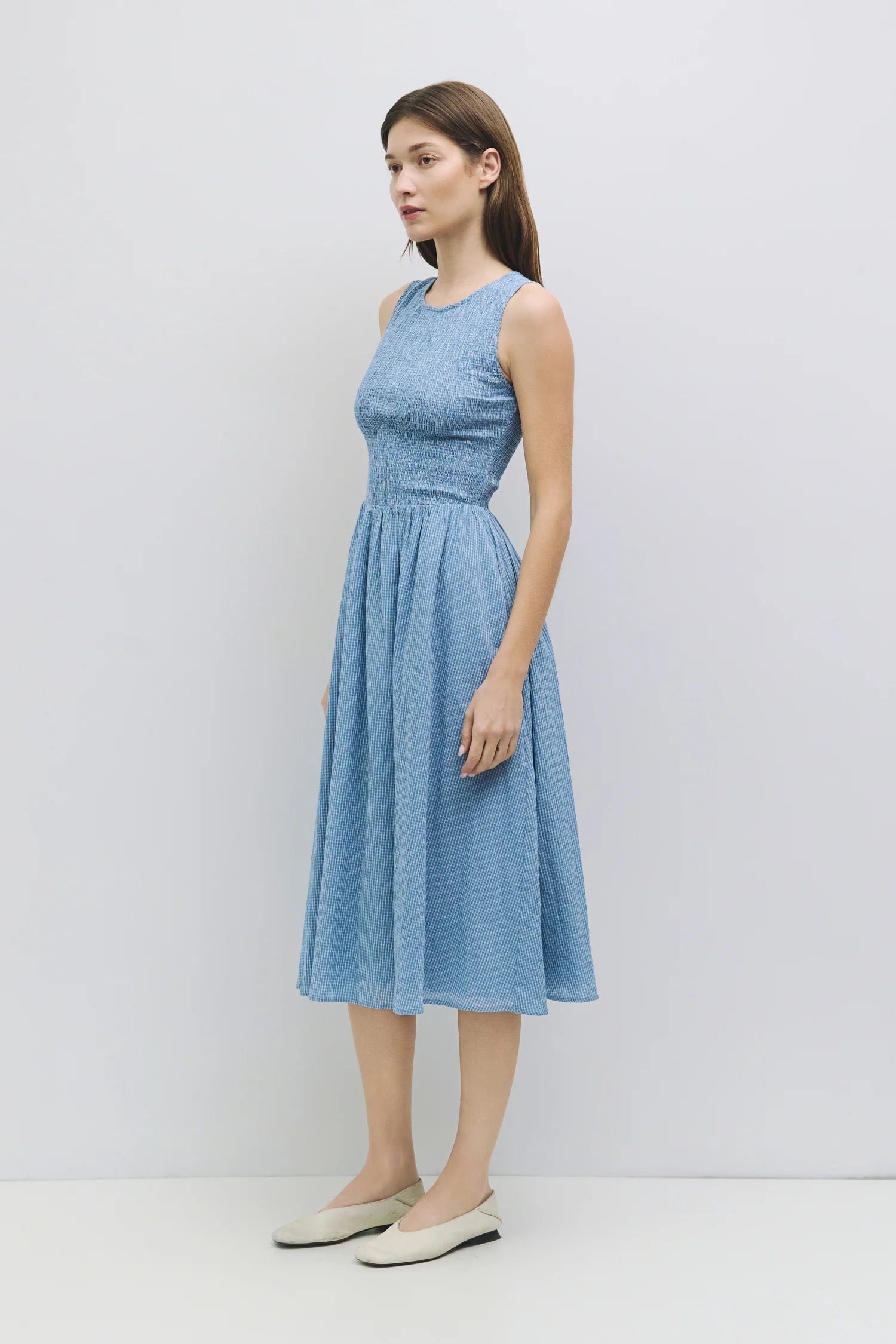 Midi Fit and Flare Dress