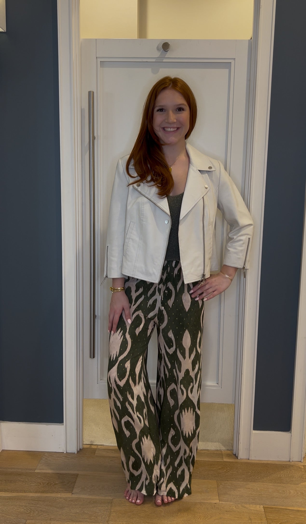 Breezy High-Rise Summer Trousers