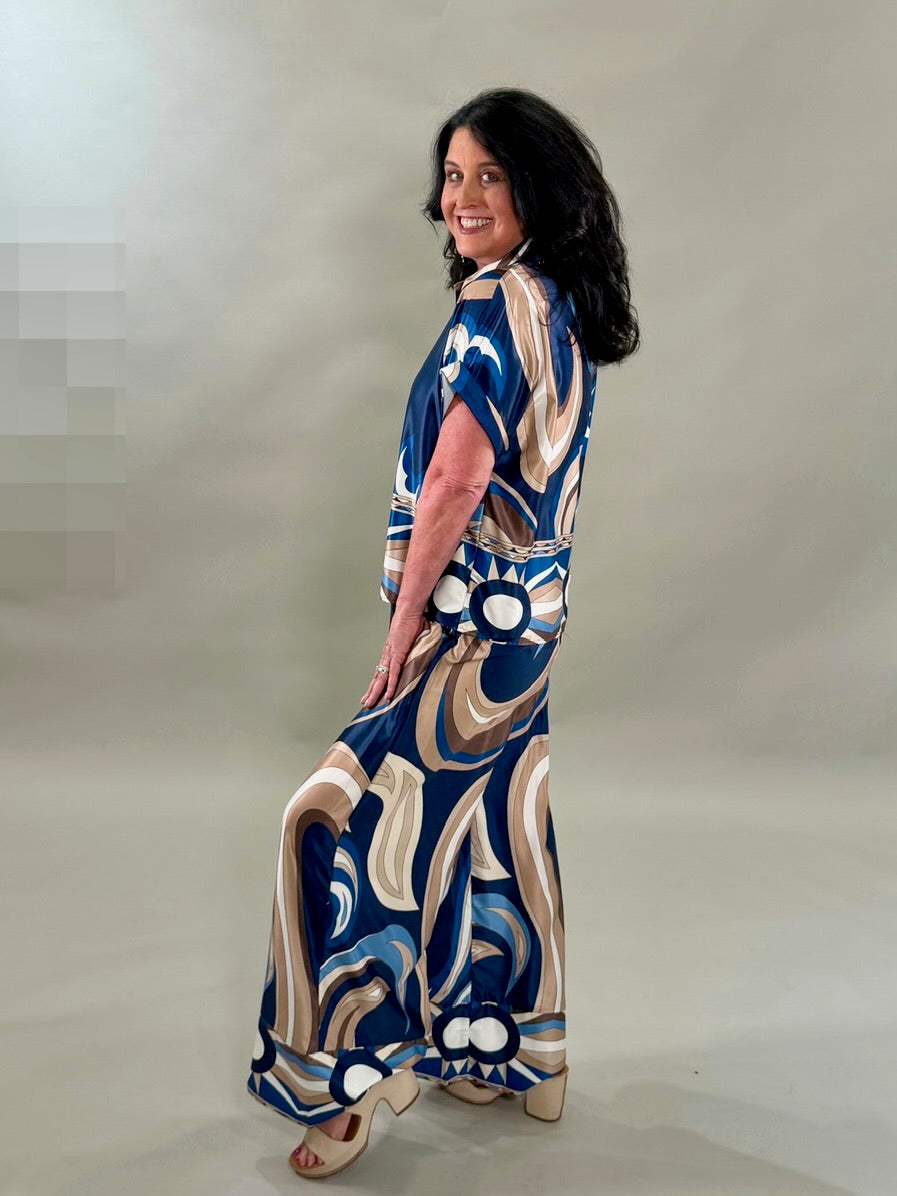 Satin Flutter Top
