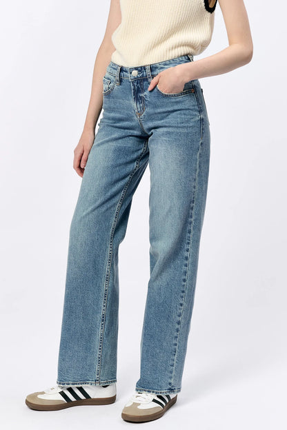 Comfy High-Rise Straight Leg Jean | Dear John Taylor