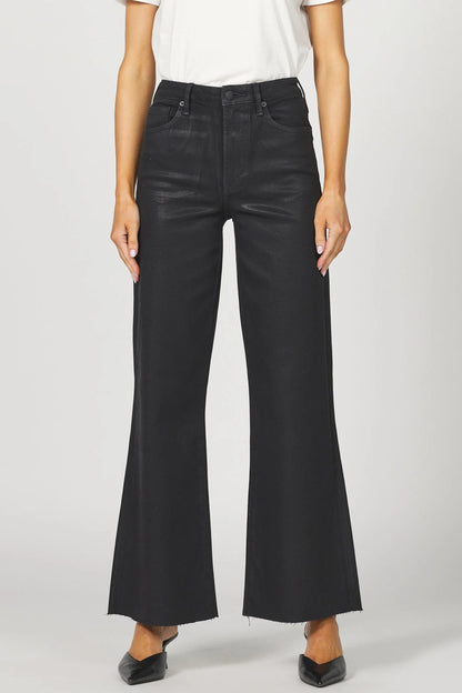 Sleek Coated High-Rise Denim | Dear John Fiona