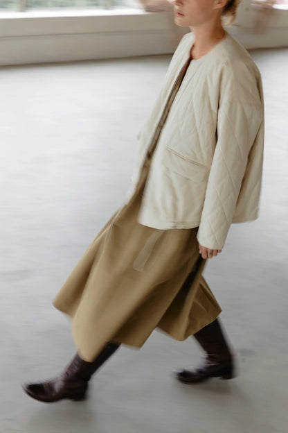 Oversized Cotton-Blend Utility Jacket