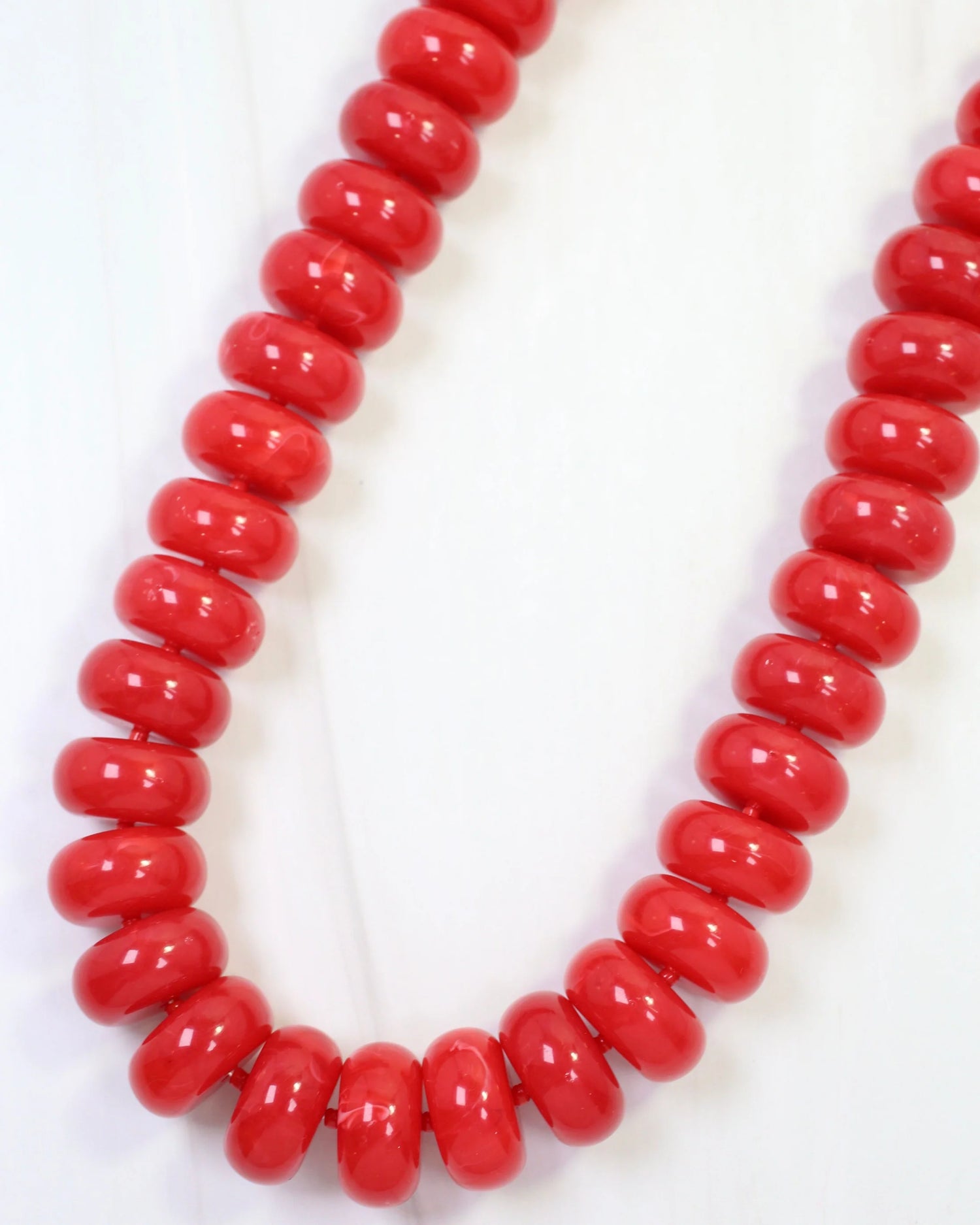 Pipestone Marble Beaded Necklace