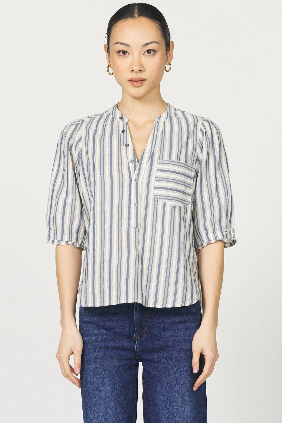 Harbor Breeze Striped Blouse