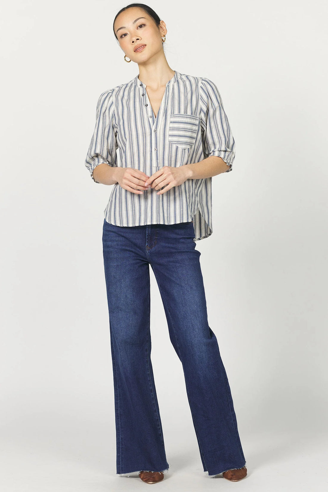 Harbor Breeze Striped Blouse