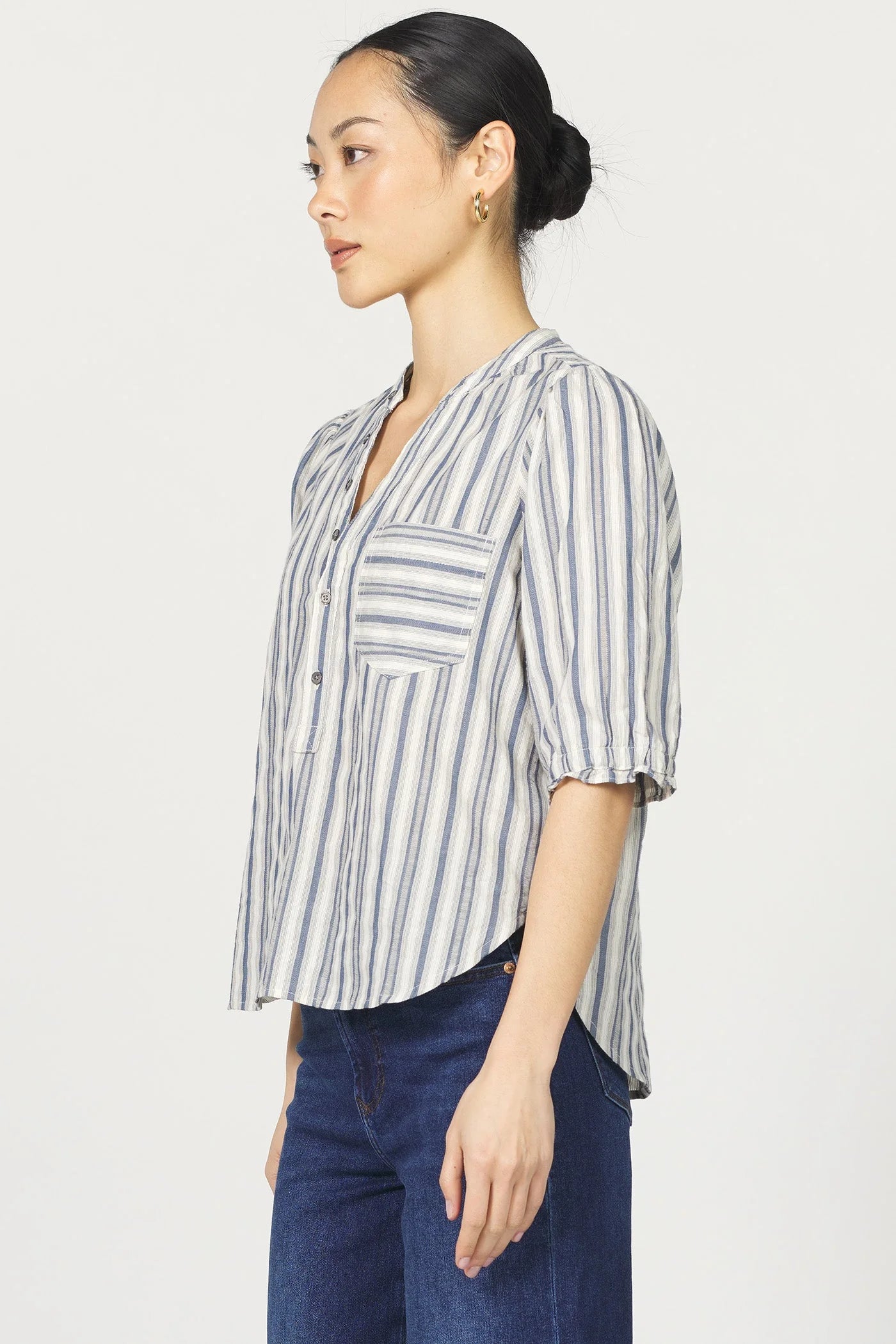 Harbor Breeze Striped Blouse