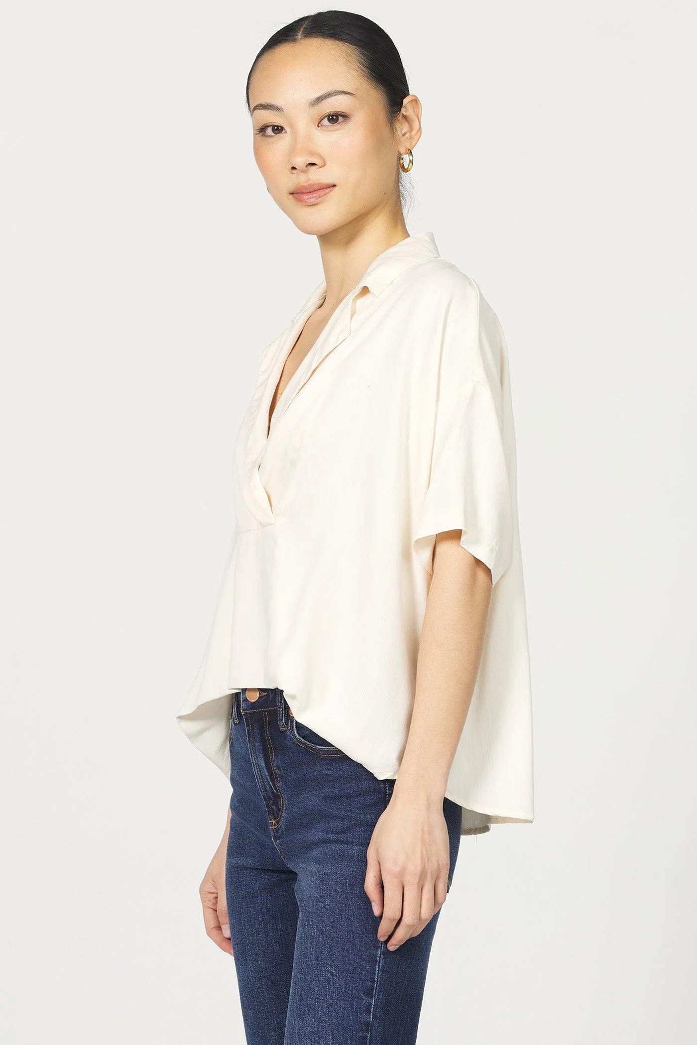 Serene Drape V-Neck Top