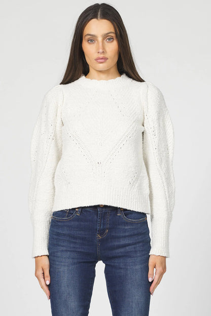 The Aliza Puff Sleeve Sweater