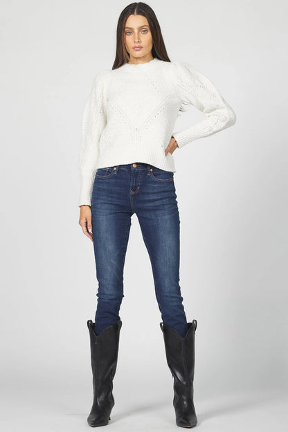 The Aliza Puff Sleeve Sweater