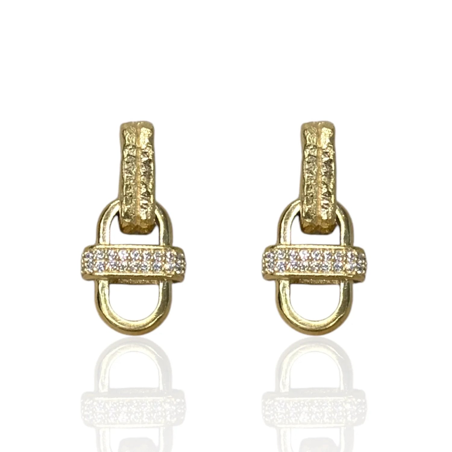 Gold Costa Earrings