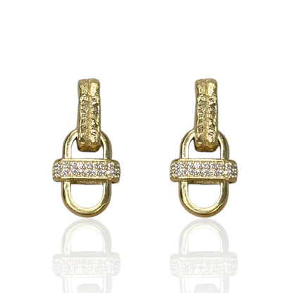 Gold Costa Earrings