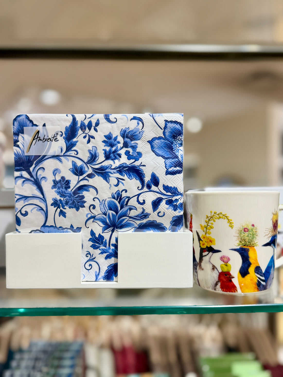 BEV-BLUE TOILE