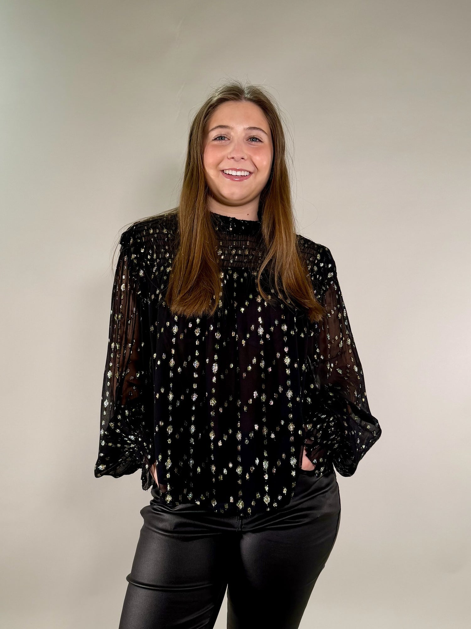 Starlight Sheer Blouse